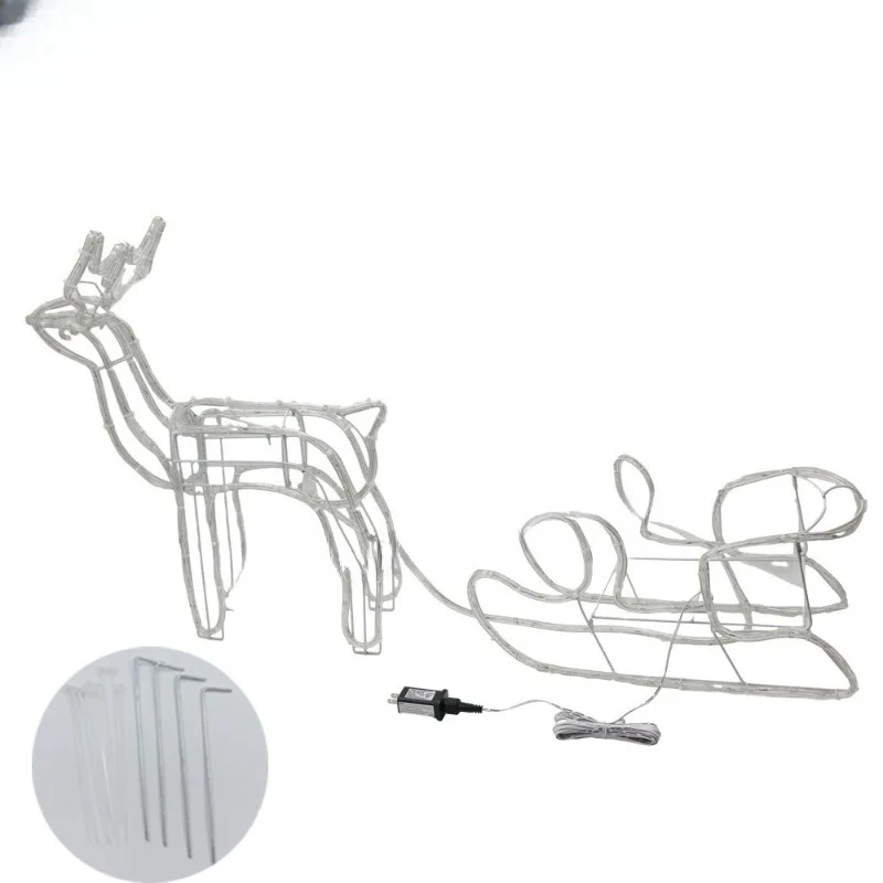 New led Christmas deer modeling lights outdoor atmosphere decorative lights low voltage 3D deer modeling lights
New led Christmas deer modeling lights outdoor atmosphere decorative lights low voltage 3D deer modeling lights