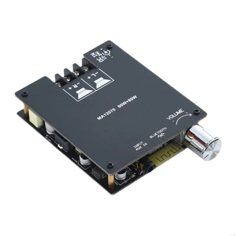 J1HC 80Wx2 Amplificador Speaker Home MA12070P Bluetooth-compatible 5.0 Audio Amp Boards 4v to 26v Power Supply Range
J1HC 80Wx2 Amplificador Speaker Home MA12070P Bluetooth-compatible 5.0 Audio Amp Boards 4v to 26v Power Supply Range