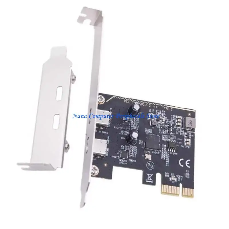 F68C PCIE USB 3.2 GEN2 Expansion Card PCIE to 2 USB C ASM1142 Chip Controller for PC
F68C PCIE USB 3.2 GEN2 Expansion Card PCIE to 2 USB C ASM1142 Chip Controller for PC