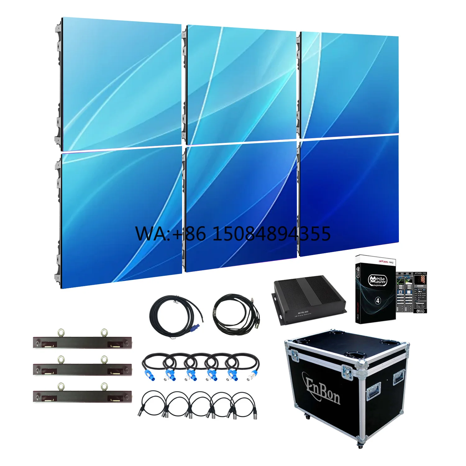 500*500mm P3.91 Indoor LED Display Screen Stage Background LED Panel Turnkey LED Video Wall System Package
500*500mm P3.91 Indoor LED Display Screen Stage Background LED Panel Turnkey LED Video Wall System Package