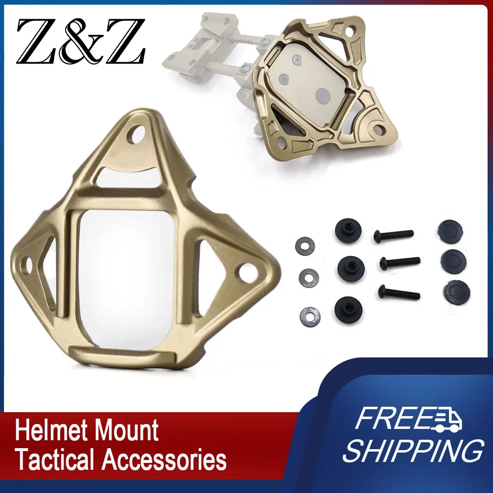 Tactical Aluminum 3-Hole NVG Shroud Night Vision Helmet Mount Base Adapter for FAST MICH ACH ECH Helmets Accessories
Tactical Aluminum 3-Hole NVG Shroud Night Vision Helmet Mount Base Adapter for FAST MICH ACH ECH Helmets Accessories