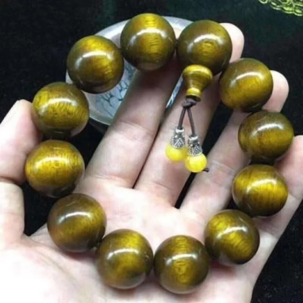 Old Materials Silkwood Bracelet Submerged Wood Water Ripple Cultural Artifact Prayer Beads 2.0 Men and Women Amusement Article
Old Materials Silkwood Bracelet Submerged Wood Water Ripple Cultural Artifact Prayer Beads 2.0 Men and Women Amusement Article