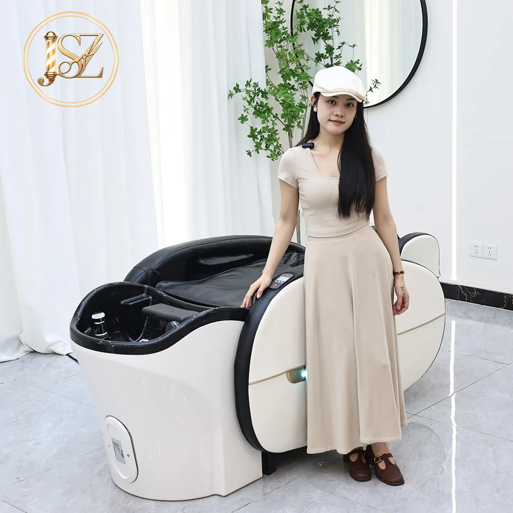 Automatic Massage Head Spa Bed With LED Light Acrylic Shampoo Basin Multifunctional Salon Chair
Automatic Massage Head Spa Bed With LED Light Acrylic Shampoo Basin Multifunctional Salon Chair