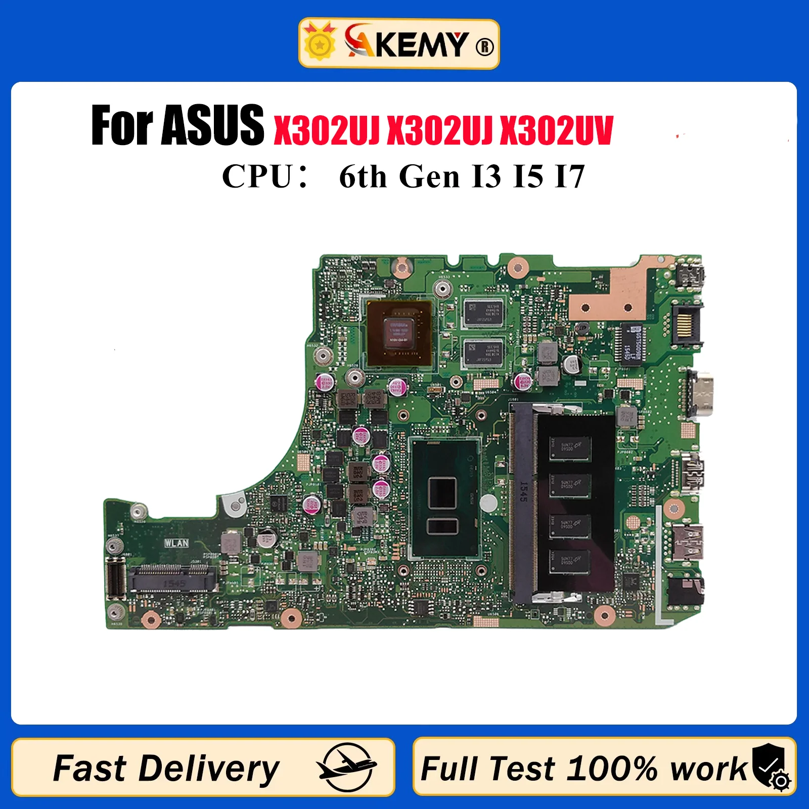 X302UJ Материнская плата для ноутбука ASUS VivoBook X302U X302UJ X302UV Материнская плата для ноутбука с процессором I3 I5 I7 100% тестирование ОК быстрая доставка
X302UJ Материнская плата для ноутбука ASUS VivoBook X302U X302UJ X302UV Материнская плата для ноутбука с процессором I3 I5 I7 100% тестирование ОК быстрая доставка