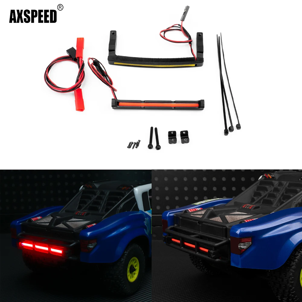 AXSPEED Modified Front and Rear Lights Lamp Kits Headlight & Taillight For 1/14 Mojave GROM Mega 380 RC Car Upgrade Parts
AXSPEED Modified Front and Rear Lights Lamp Kits Headlight & Taillight For 1/14 Mojave GROM Mega 380 RC Car Upgrade Parts