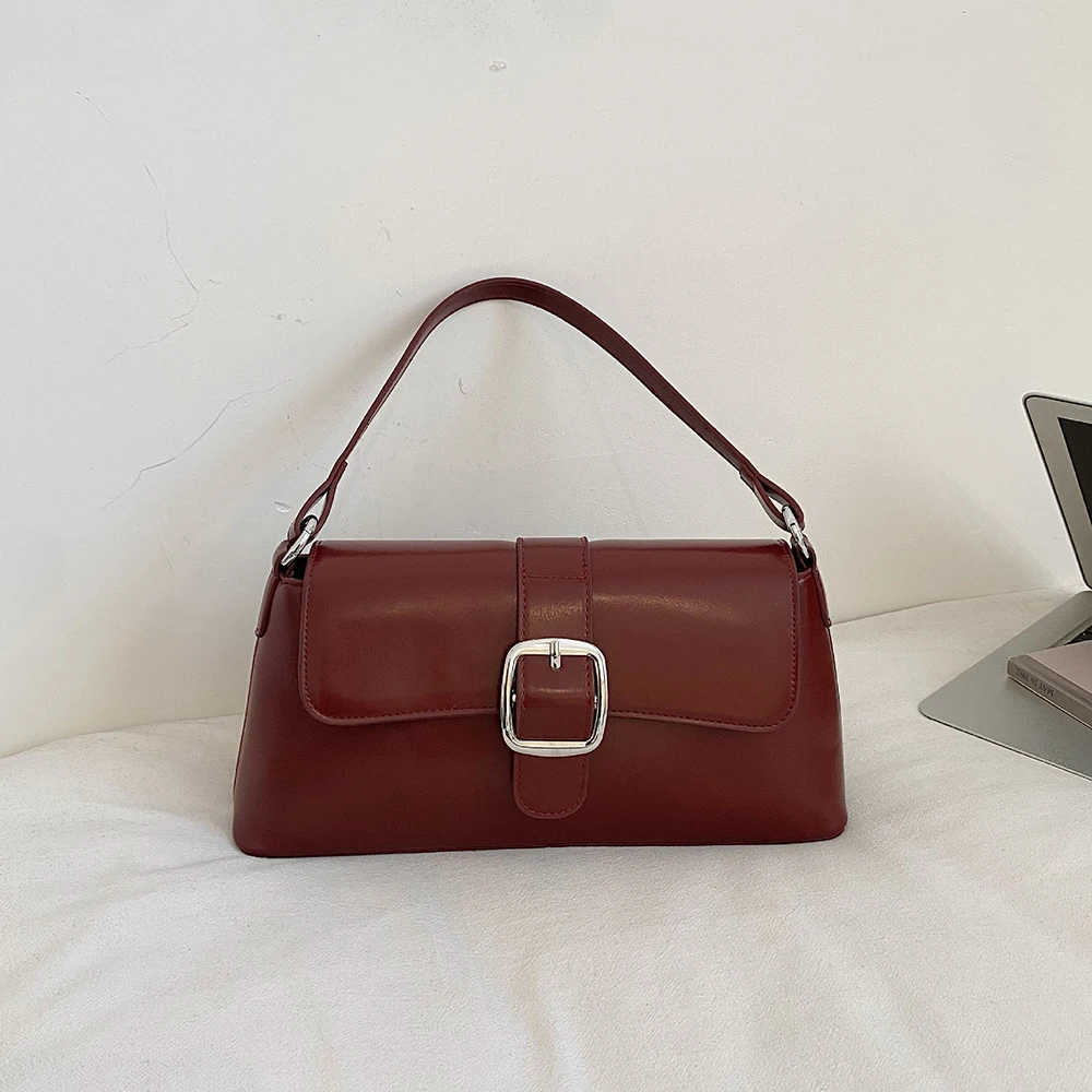 High Grade Square Shoulder Bag for Women PU Leather Solid Color Buckle Zipper Crossbody Bags Trend New Commute Underarm Bags
High Grade Square Shoulder Bag for Women PU Leather Solid Color Buckle Zipper Crossbody Bags Trend New Commute Underarm Bags