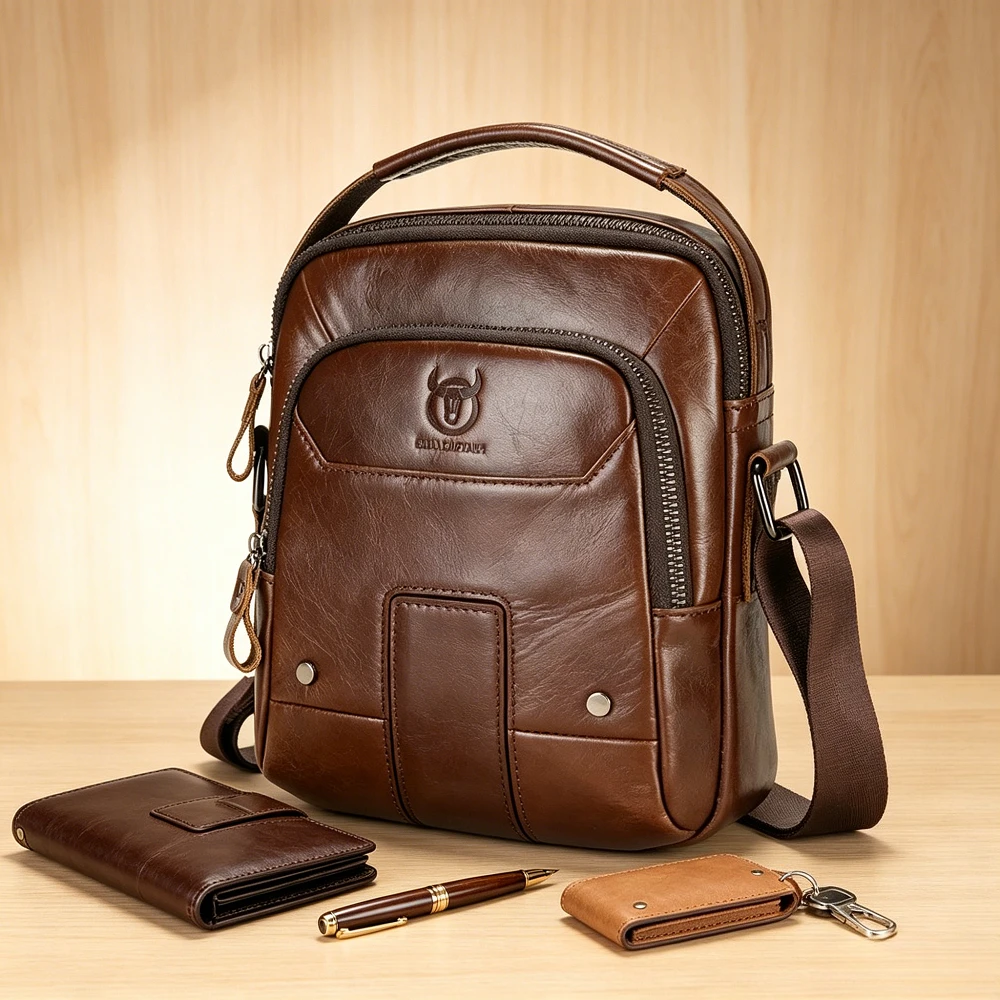 New Men's Bag Large Capacity Shoulder Bag Fashion Travel Essential Handbag, Luxury Designer Crossbody Bag Daily Travel Organizer
New Men's Bag Large Capacity Shoulder Bag Fashion Travel Essential Handbag, Luxury Designer Crossbody Bag Daily Travel Organizer