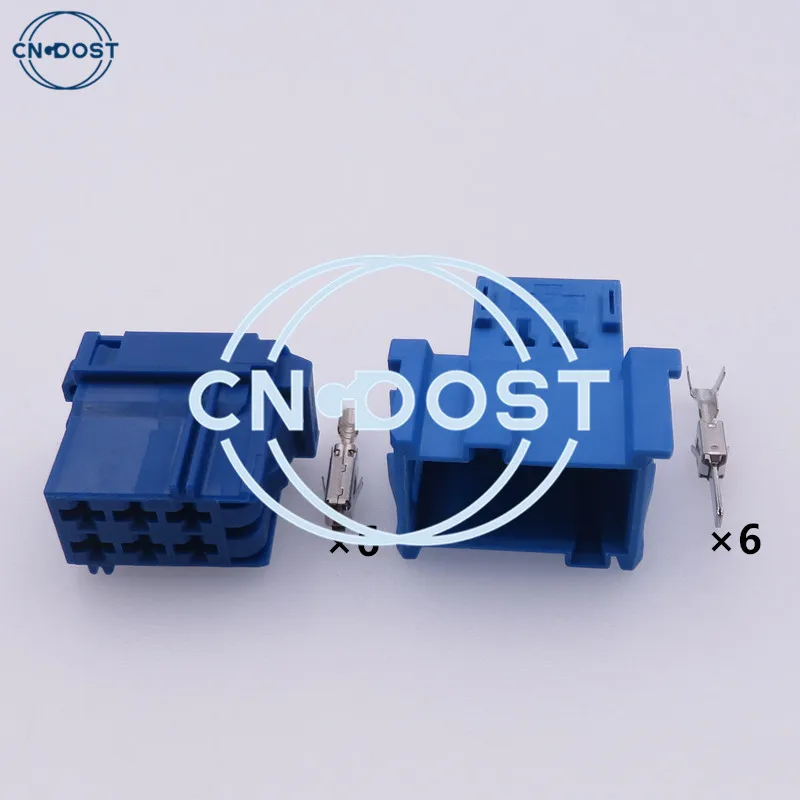 1 Set 6 Pin 1-965641-1 8-968970-1 AC Assembly Blue Car Male Female Docking Cable Terminal Unsealed Connector Automobile Parts
1 Set 6 Pin 1-965641-1 8-968970-1 AC Assembly Blue Car Male Female Docking Cable Terminal Unsealed Connector Automobile Parts