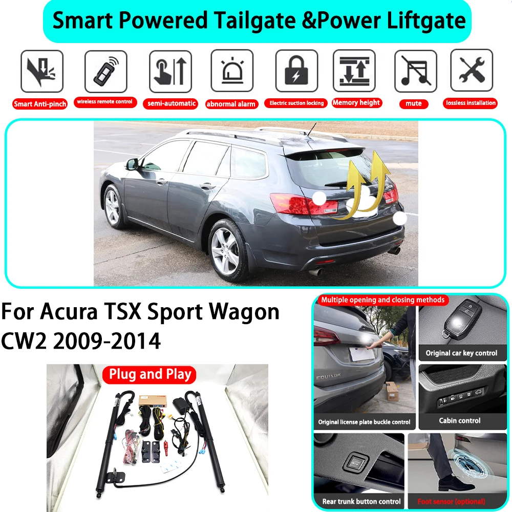 for Acura TSX Sport Wagon CW2 2009-2014 OEM Smart Automatic Powered Tailgate Electric Power Tailgate Lift Kit Key Close
for Acura TSX Sport Wagon CW2 2009-2014 OEM Smart Automatic Powered Tailgate Electric Power Tailgate Lift Kit Key Close