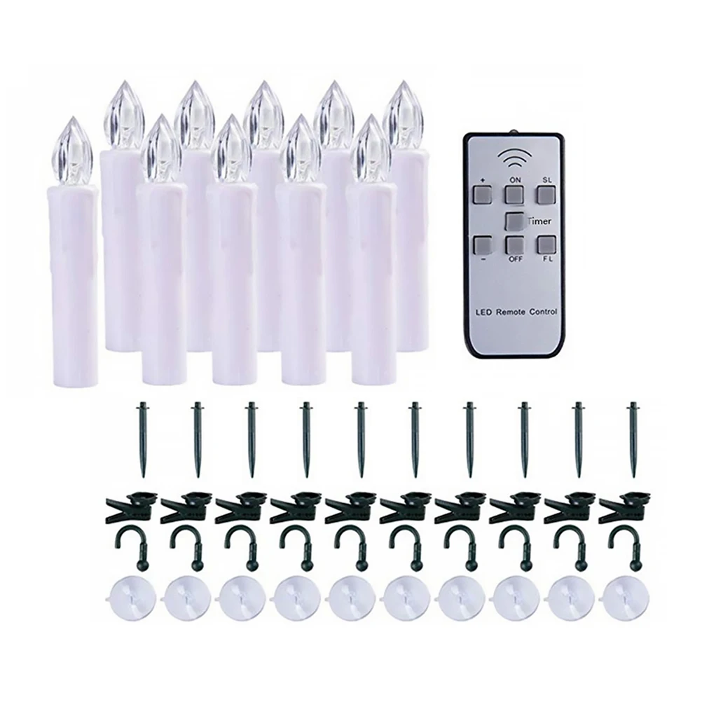 Christmas C Lights LED Electronic C les Decorative Plastic Tapered Flameless Wax Free Rechargeable Operated Wedding 
Christmas C Lights LED Electronic C les Decorative Plastic Tapered Flameless Wax Free Rechargeable Operated Wedding