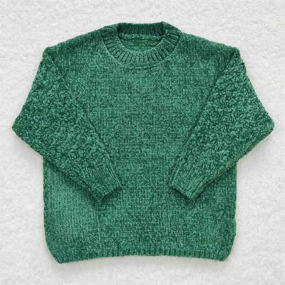 Wholesale Children Green Jumper Sweatshirt Long Sleeves Pullover Blouse Sweater Infant One Piece Toddler Knitting Kids Coat
Wholesale Children Green Jumper Sweatshirt Long Sleeves Pullover Blouse Sweater Infant One Piece Toddler Knitting Kids Coat