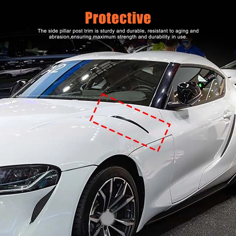 2Pcs ABS black For Toyota GR Supra A90 2019-2025+ car front hood air outlet decorative plate sticker car replacement accessories
2Pcs ABS black For Toyota GR Supra A90 2019-2025+ car front hood air outlet decorative plate sticker car replacement accessories