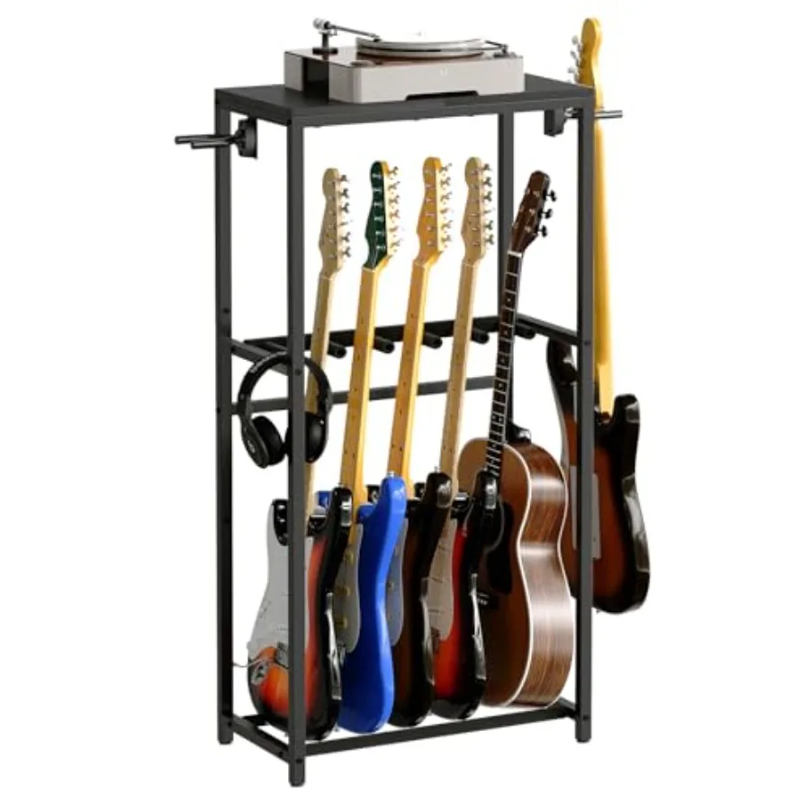 Guitar Stand, Guitar Rack for Acoustic Holder, Electric Guitar, Bass, Multiple Guitar Rack Holder for Guitars, Guitar Amp Acces
Guitar Stand, Guitar Rack for Acoustic Holder, Electric Guitar, Bass, Multiple Guitar Rack Holder for Guitars, Guitar Amp Acces