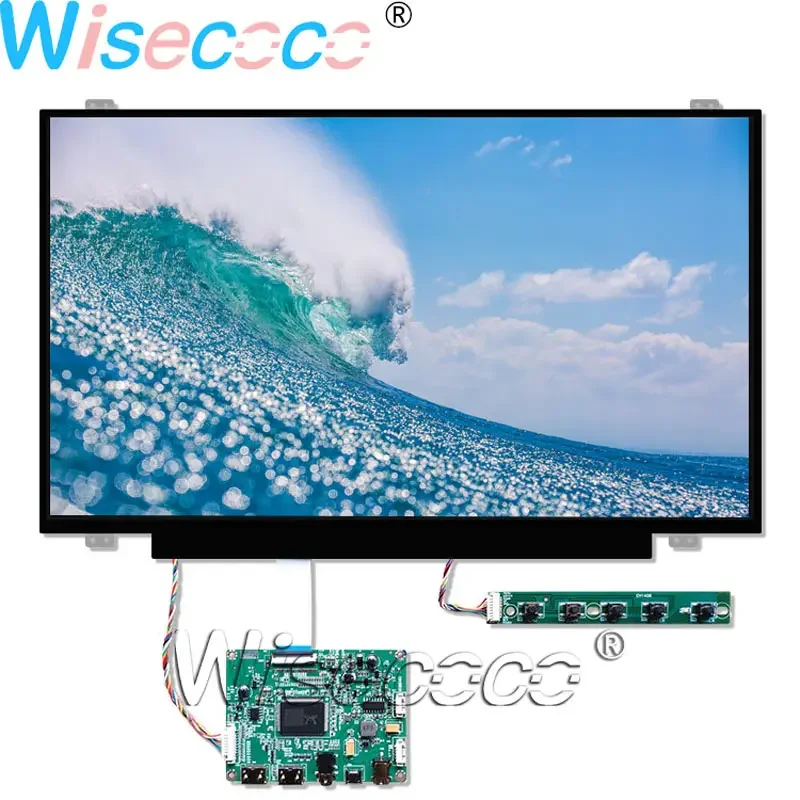 Wisecoco 14" Slim Matte LCD Panel 1080P FHD + 30 pins eDP MINIHDMI Speaker Out Earphone Driver Controller Board for computer
Wisecoco 14" Slim Matte LCD Panel 1080P FHD + 30 pins eDP MINIHDMI Speaker Out Earphone Driver Controller Board for computer