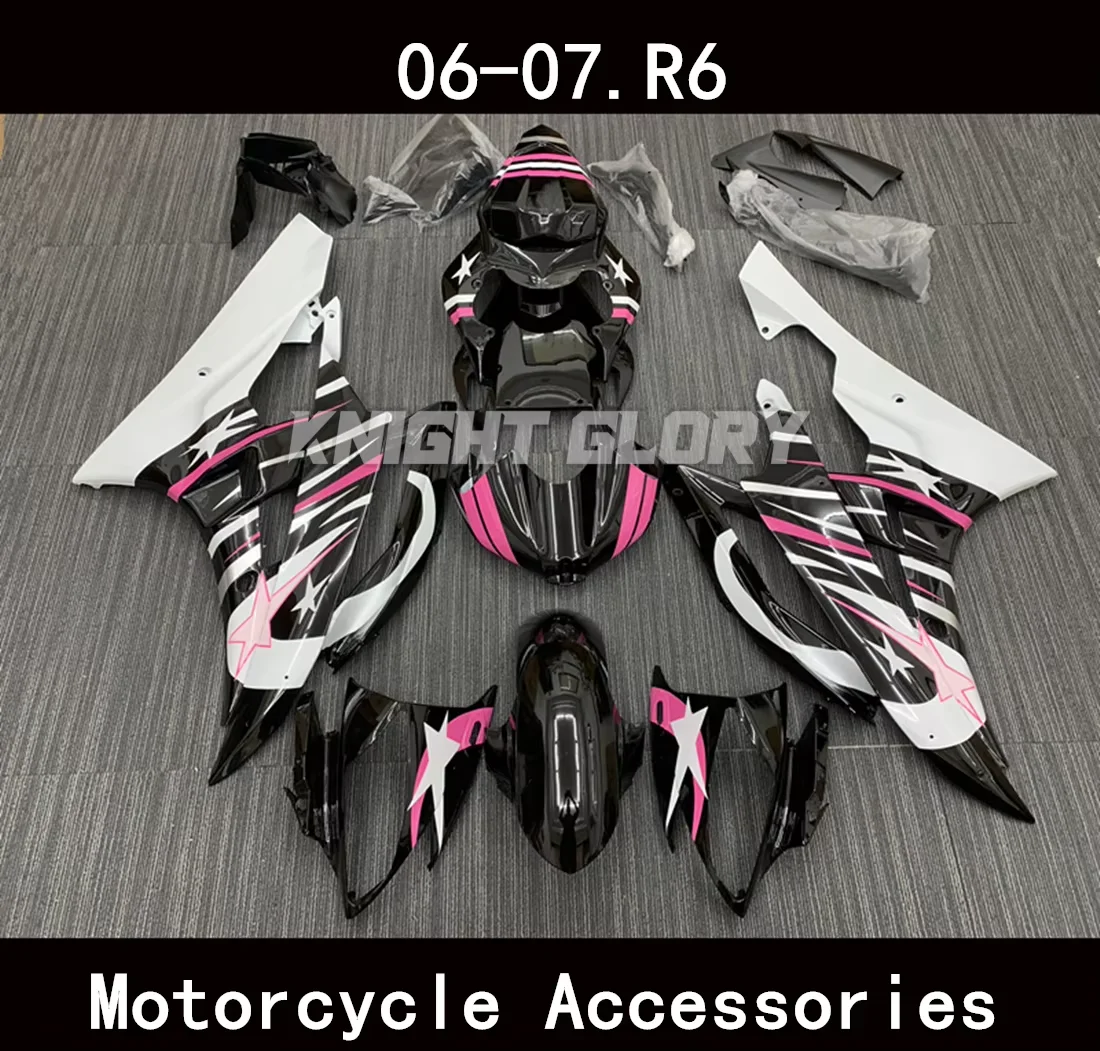Suitable for YZF-R6 YZF R6 2006 2007 Motorcycle Shell Fairing Spoiler Bodywork Set
Suitable for YZF-R6 YZF R6 2006 2007 Motorcycle Shell Fairing Spoiler Bodywork Set
