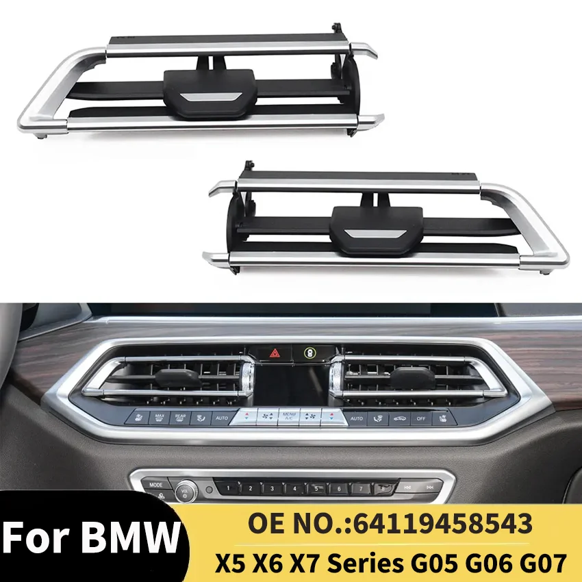 Для BMW X5 X6 X7 серии G05 G06 G07 Автомобильная передняя средняя левая и правая решетка вентиляционного отверстия, ремонтный комплект зажима переменного тока 64119458543
Для BMW X5 X6 X7 серии G05 G06 G07 Автомобильная передняя средняя левая и правая решетка вентиляционного отверстия, ремонтный комплект зажима переменного тока 64119458543