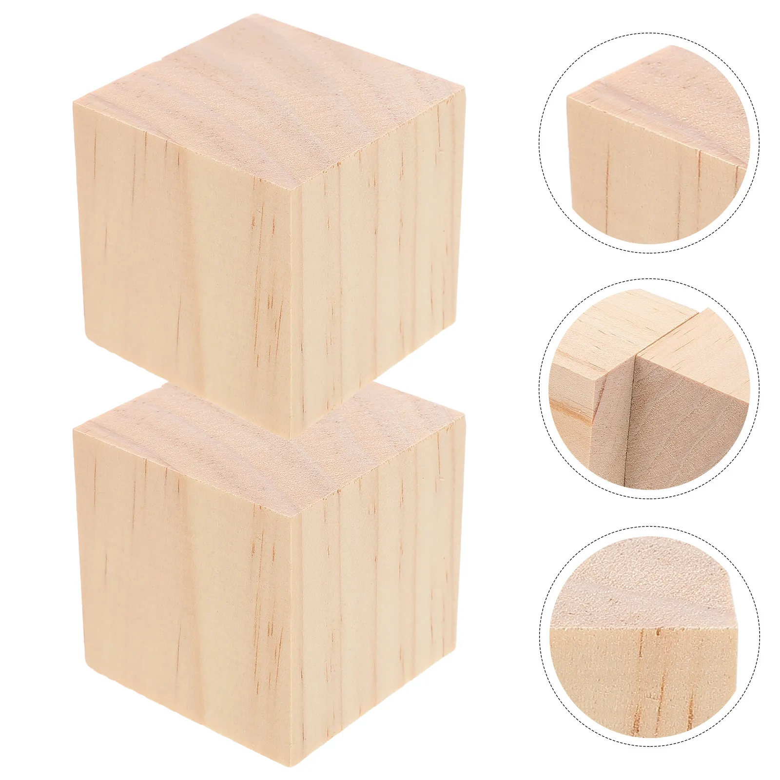 20Pcs Wooden Square Blocks Natural Unfinished Smooth Surface Ideal for Craft Painting DIY Preschool Educational Use
20Pcs Wooden Square Blocks Natural Unfinished Smooth Surface Ideal for Craft Painting DIY Preschool Educational Use