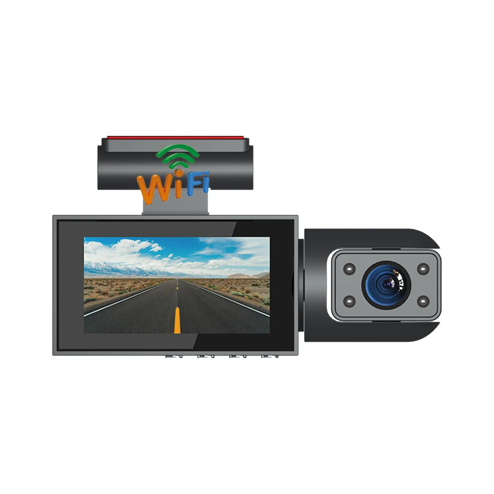 New1.97'' Dual Lens Dash Cam HD 1080P Car Video Recorder Parking Monitor Night Vision Car Camera Car DVR
New1.97'' Dual Lens Dash Cam HD 1080P Car Video Recorder Parking Monitor Night Vision Car Camera Car DVR