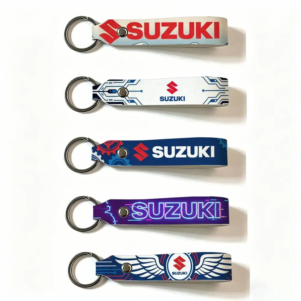 FOR SUZUKI MOTO PU Leather Keychain Minimalist Key Holder Durable Key Organizer Car Keys Bag Accessories Gift
FOR SUZUKI MOTO PU Leather Keychain Minimalist Key Holder Durable Key Organizer Car Keys Bag Accessories Gift