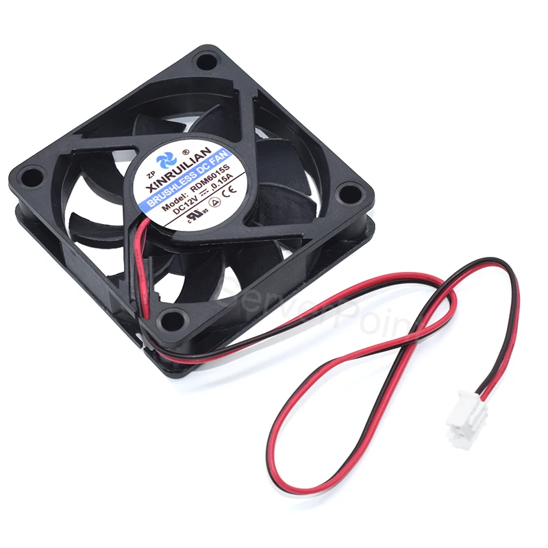 Free shipping For XINRUILIAN RDM6015S DC12V 0.15A 2pin 2wire 6015 6CM 60MM 60X60X15MM Cooling Fan
Free shipping For XINRUILIAN RDM6015S DC12V 0.15A 2pin 2wire 6015 6CM 60MM 60X60X15MM Cooling Fan