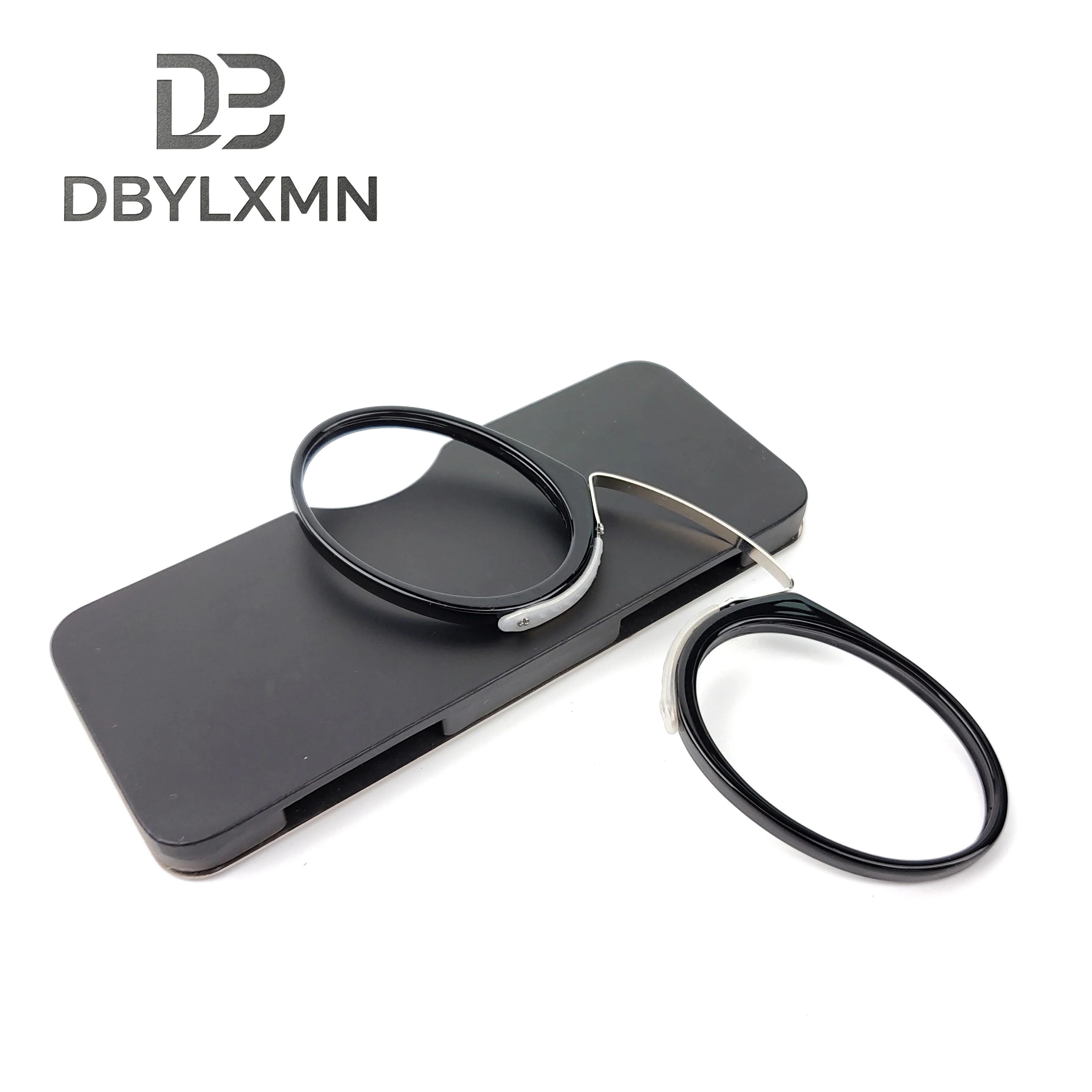 DBYLXMN Slim Portable Frameless Nose Clip Reading Eyewear Convenient Pocket Presbyopic Glasses
DBYLXMN Slim Portable Frameless Nose Clip Reading Eyewear Convenient Pocket Presbyopic Glasses