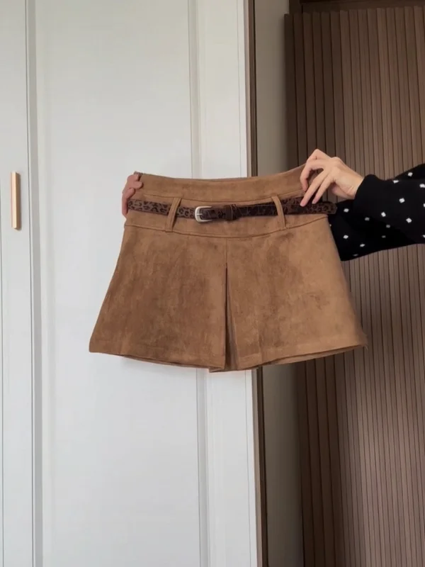 plus Size Women's Autumn Winter New Sle Korean Retro Aosphere Suede ort Skirt High Waist A-Line Skirt Slimming Effect
plus Size Women's Autumn Winter New Sle Korean Retro Aosphere Suede ort Skirt High Waist A-Line Skirt Slimming Effect