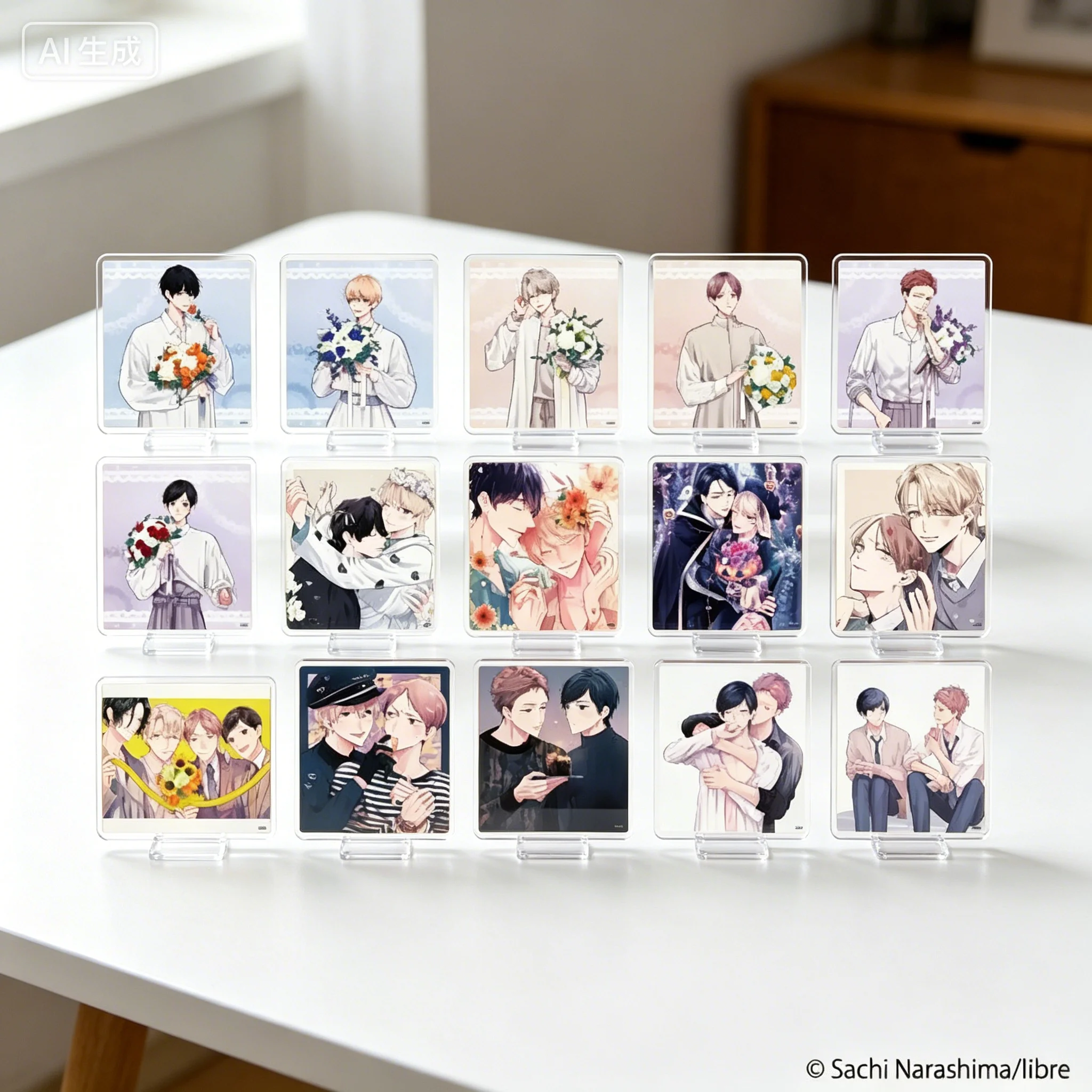 BL Cosmetic Playlover Natsume Mamiya And Toma Sahashi rectangle Acrylic Stand Model Plate Keychains Desktop Ornament Fans Gifts
BL Cosmetic Playlover Natsume Mamiya And Toma Sahashi rectangle Acrylic Stand Model Plate Keychains Desktop Ornament Fans Gifts
