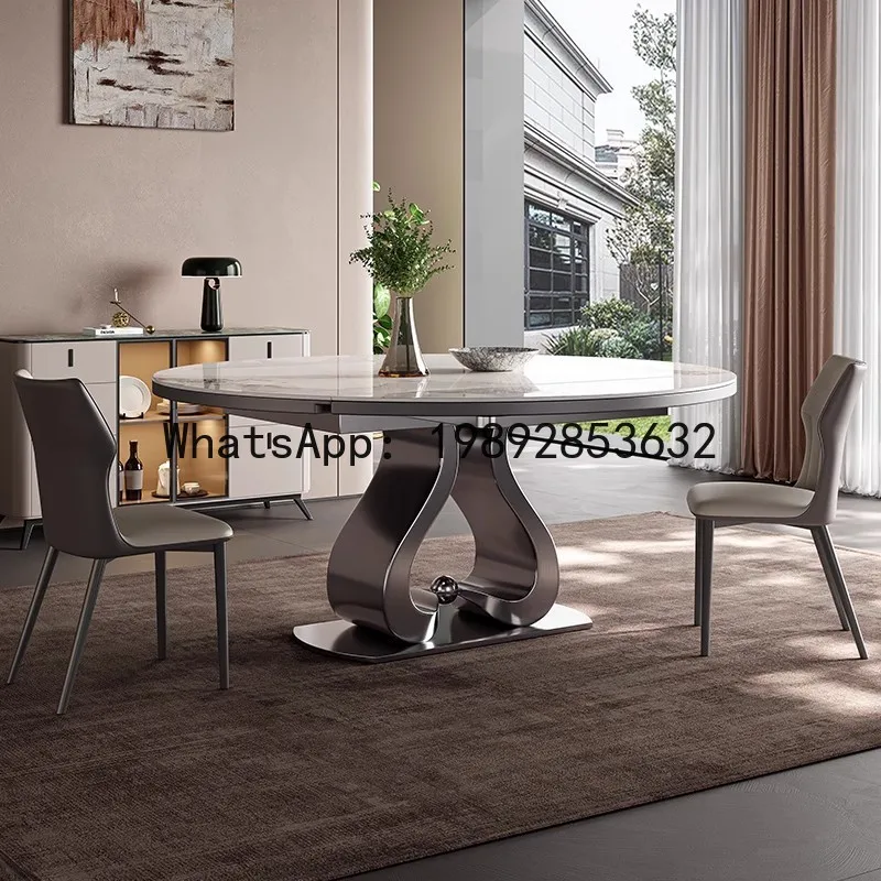 X-28 rock plate telescopic foldable dining table square and round dining table
X-28 rock plate telescopic foldable dining table square and round dining table