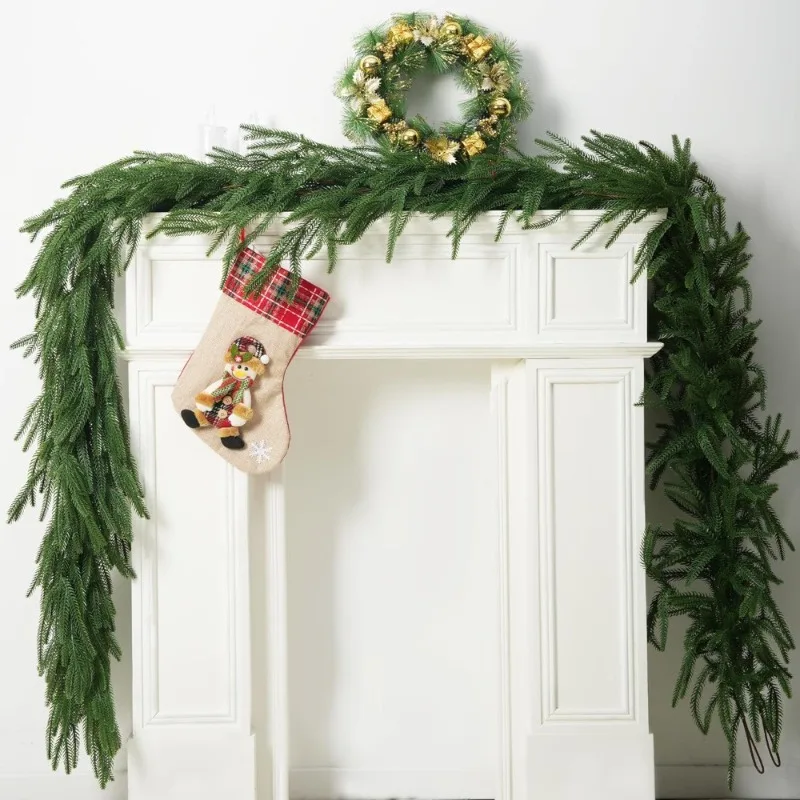 2 Pack 9FT Real Touch Artificial Norfolk Pine Garland Winter Greenery for Christmas Decor Indoor Outdoor Table Mantle
2 Pack 9FT Real Touch Artificial Norfolk Pine Garland Winter Greenery for Christmas Decor Indoor Outdoor Table Mantle