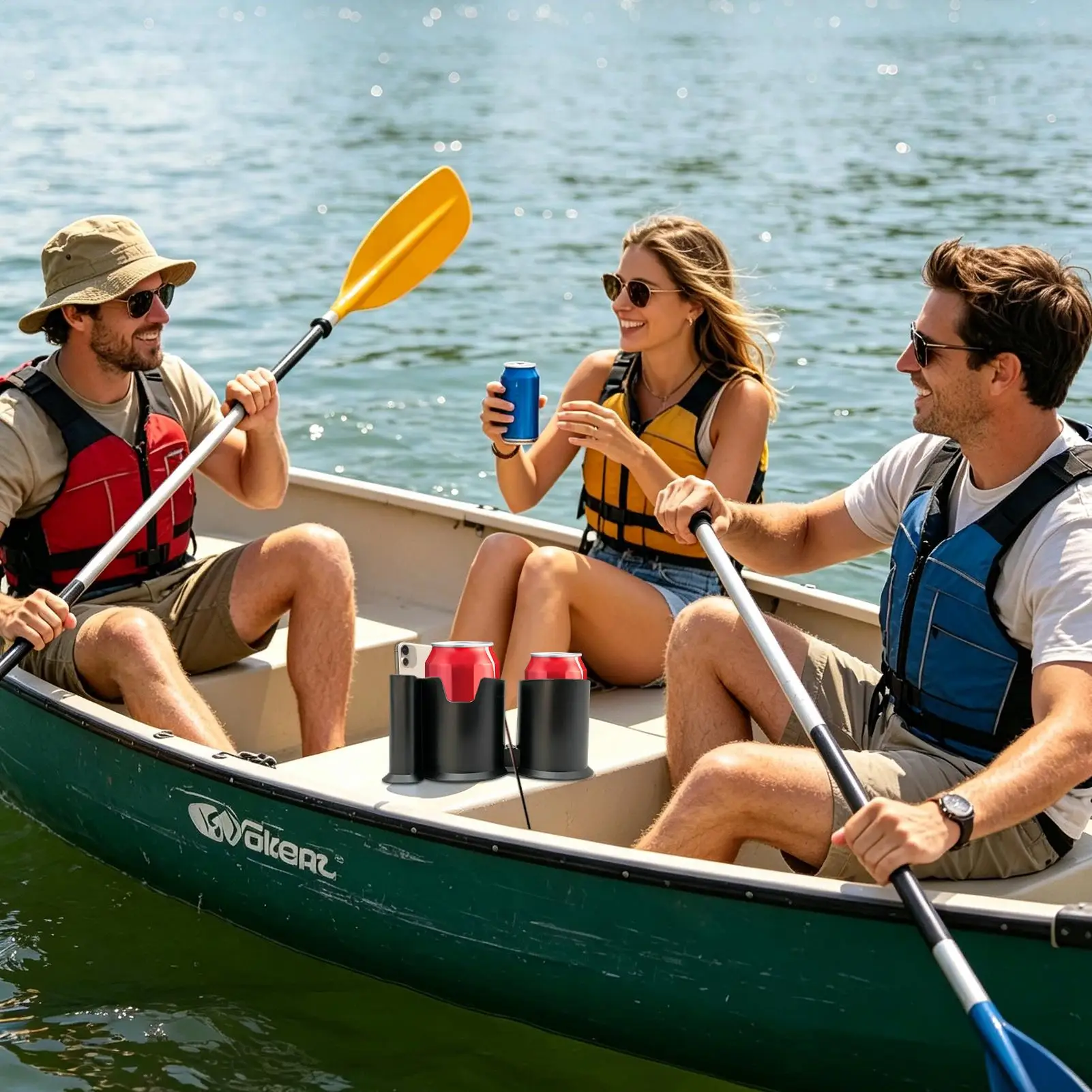 Paddleboard Cup Holder Universal Anti-Slip Spill-Proof Canoe Cup Holder Phone Mount For Outdoor Surfboards Canoes SUPs Boats
Paddleboard Cup Holder Universal Anti-Slip Spill-Proof Canoe Cup Holder Phone Mount For Outdoor Surfboards Canoes SUPs Boats