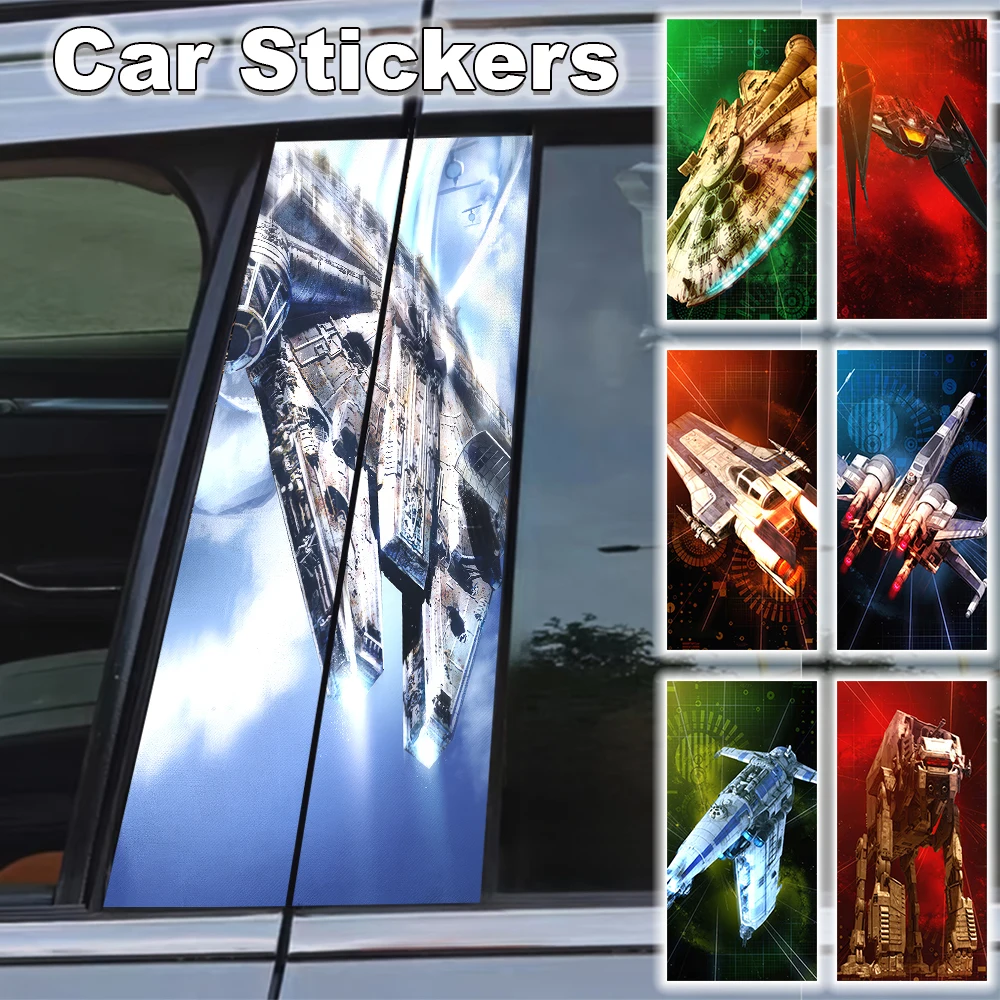 Star Wars Car B Pillar Sticker Decal Spaceship Waterproof Self-adhesive Poster Luke Skywalker Scratch Resistant Darth Vader 
Star Wars Car B Pillar Sticker Decal Spaceship Waterproof Self-adhesive Poster Luke Skywalker Scratch Resistant Darth Vader