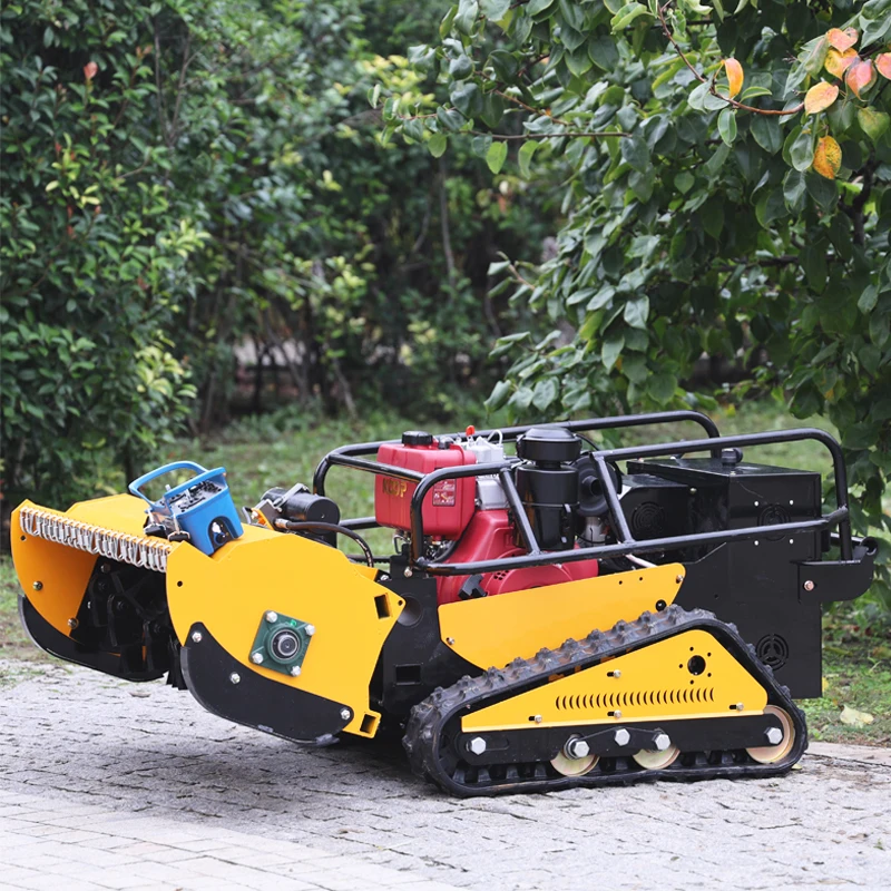 Индивидуальный робот для кошения травы All-Terrain 360° ° Вращающаяся газонокосилка для сада и кустарников, бытовая гусеничная косилка
Индивидуальный робот для кошения травы All-Terrain 360° ° Вращающаяся газонокосилка для сада и кустарников, бытовая гусеничная косилка