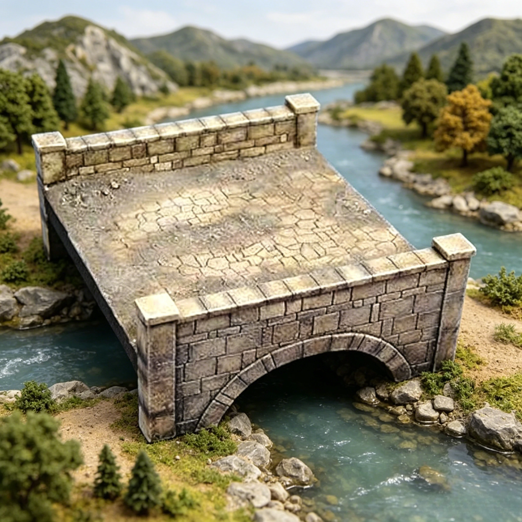 1/35 Scale Stone Arch Bridge Resin Diorama Base Model Kit Unassembled Unpainted Military Scene Terrain Accessory
1/35 Scale Stone Arch Bridge Resin Diorama Base Model Kit Unassembled Unpainted Military Scene Terrain Accessory