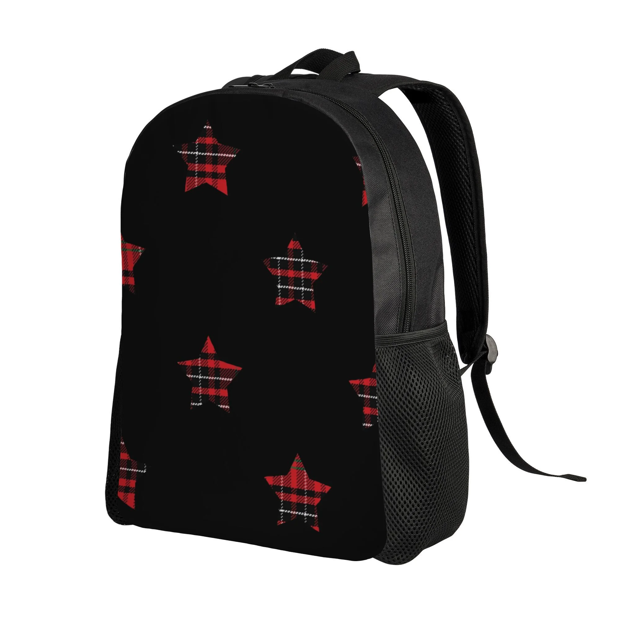 Scottish plaid star pattern backpack - single compartment design, suitable for casual weekend wear and college style, durable
Scottish plaid star pattern backpack - single compartment design, suitable for casual weekend wear and college style, durable