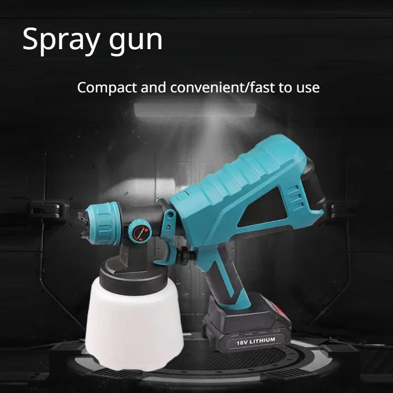 Wireless Paint Spraying Machine Portable Spray Charging Electric Wall Spray Gun One Electric One Charge
Wireless Paint Spraying Machine Portable Spray Charging Electric Wall Spray Gun One Electric One Charge