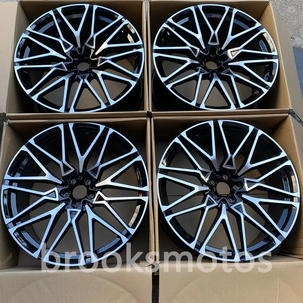 22" NEW STYLE WHEELS RIMS FIT 2019+ BMW G05 X5 2020+ G06 X6 22X9.5 22X10.5 5x112
22" NEW STYLE WHEELS RIMS FIT 2019+ BMW G05 X5 2020+ G06 X6 22X9.5 22X10.5 5x112