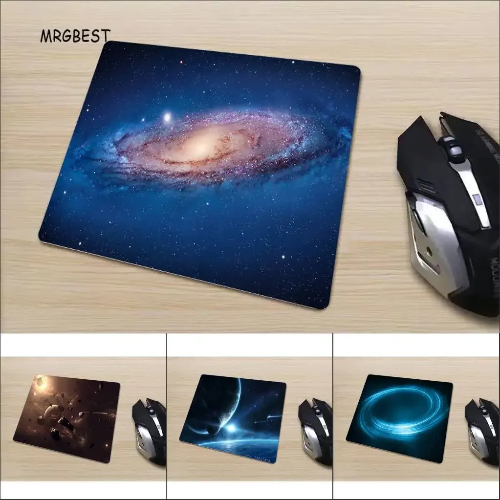Mouse Pad Small 22x18/25x20/29x25CM Pads High-end Rubber Desk Mat Non-slip Pad Space Galaxy Pattern for Home Desk Decoration
Mouse Pad Small 22x18/25x20/29x25CM Pads High-end Rubber Desk Mat Non-slip Pad Space Galaxy Pattern for Home Desk Decoration