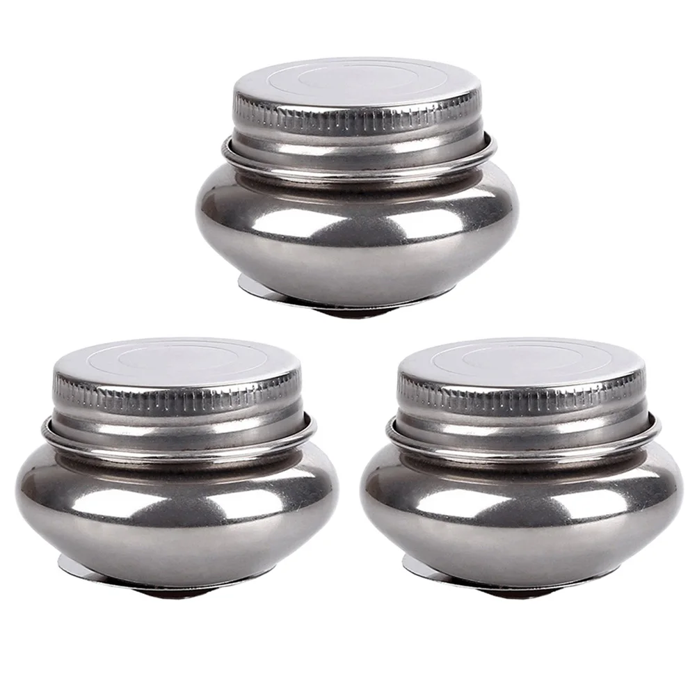 3pcs Oil Pot Stainless Steel Painting Brush Washer Removable Lid Portable Watercolor Brush Cleaning Container Home School Art
3pcs Oil Pot Stainless Steel Painting Brush Washer Removable Lid Portable Watercolor Brush Cleaning Container Home School Art