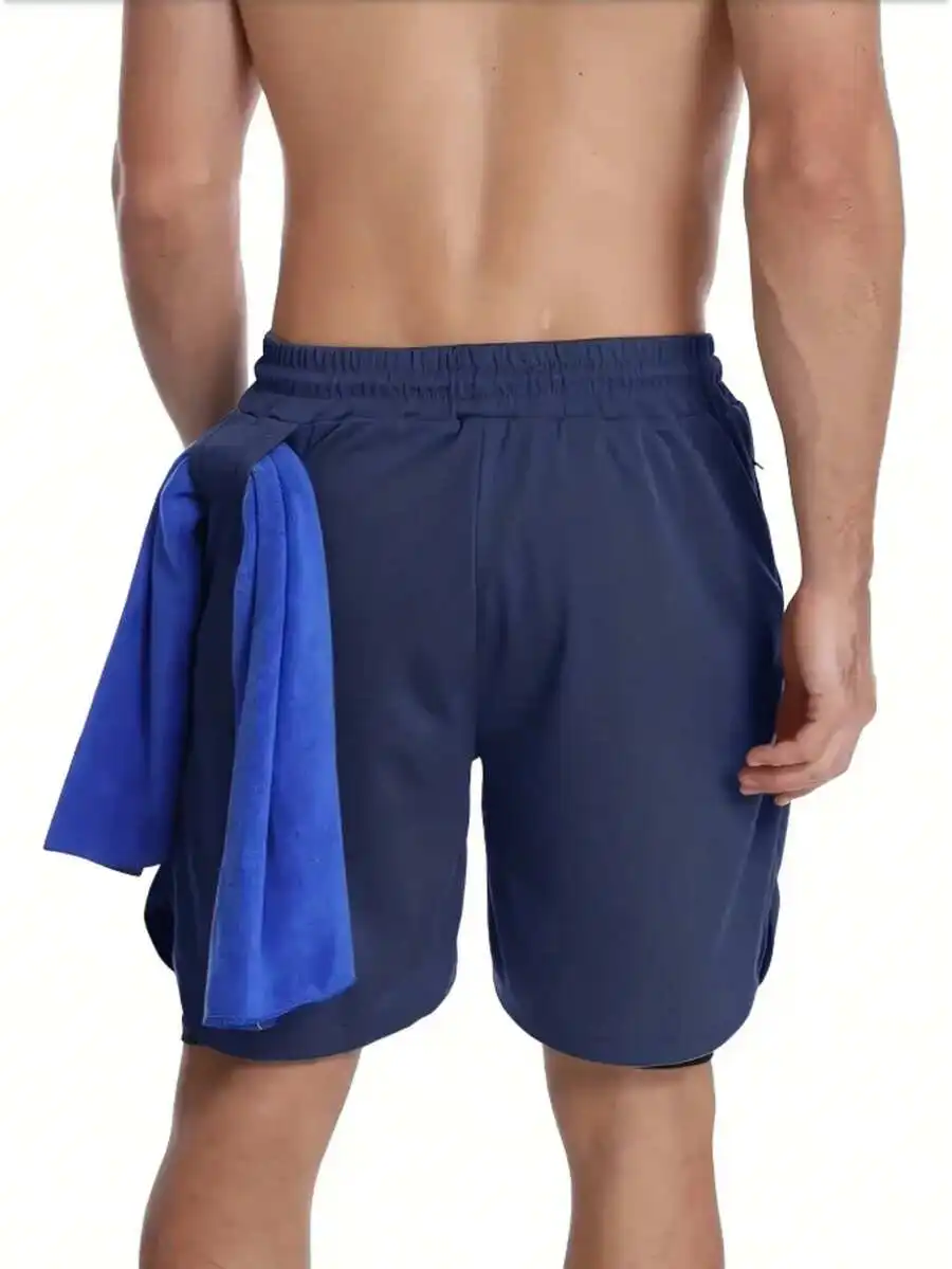 Mens 2 In 1 Workout Shorts With Built-In Liner Quick Dry Athletic Running Shorts For Gym Training Casual Wear
Mens 2 In 1 Workout Shorts With Built-In Liner Quick Dry Athletic Running Shorts For Gym Training Casual Wear