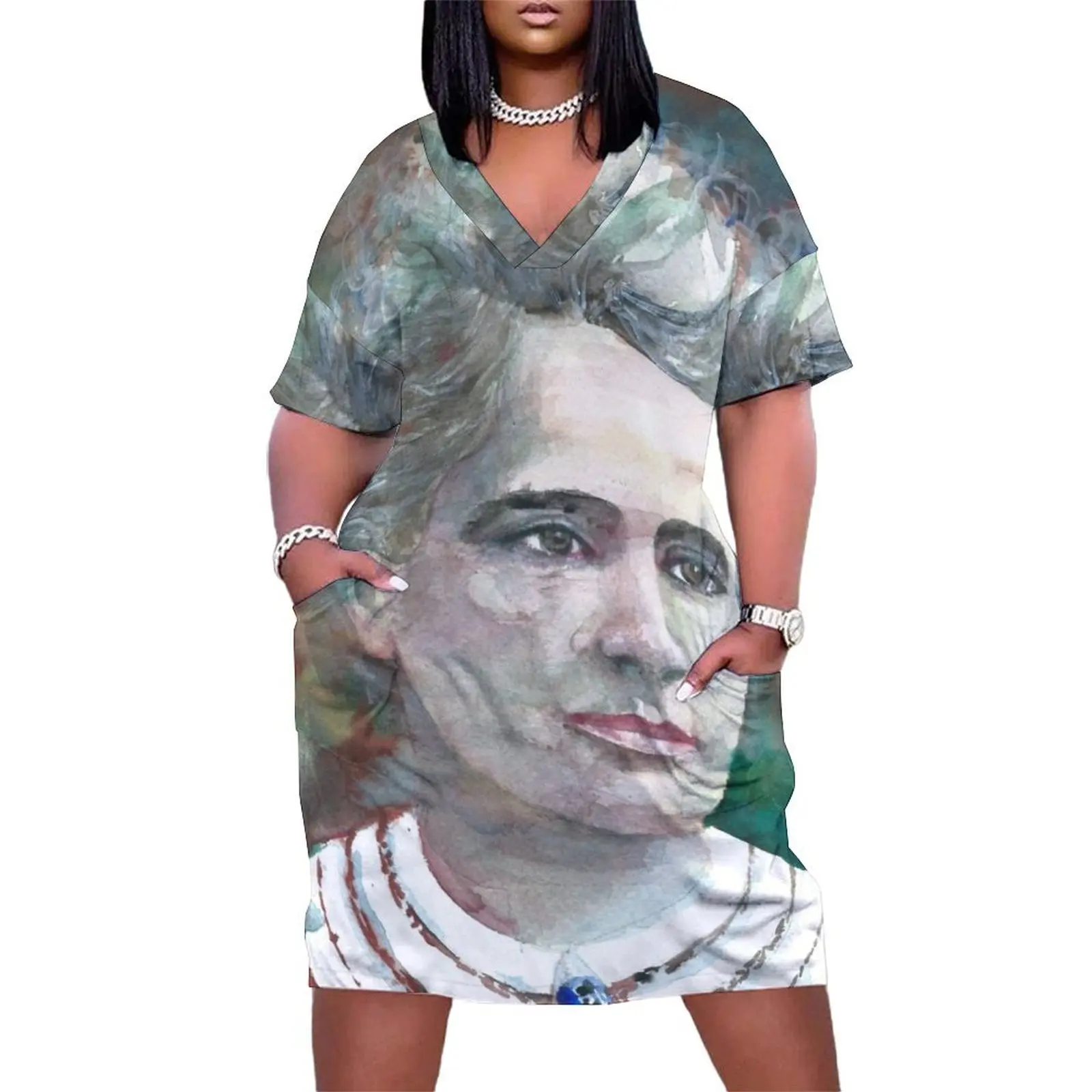 MARIE CURIE - watercolor portrait.3 Loose Pocket Dress birthday dress for women luxury 2025 women long dresses
MARIE CURIE - watercolor portrait.3 Loose Pocket Dress birthday dress for women luxury 2025 women long dresses
