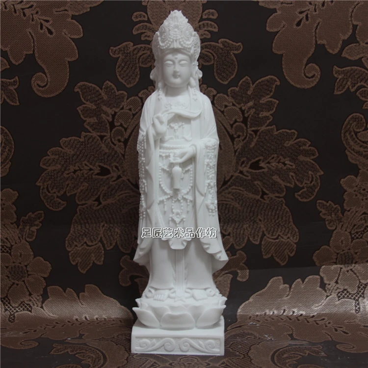 30cm HOME efficacious Talisman Protection fujian Mazu God Matsu Goddess of the Sea FENG SHUI white jade marble Carving statue
30cm HOME efficacious Talisman Protection fujian Mazu God Matsu Goddess of the Sea FENG SHUI white jade marble Carving statue