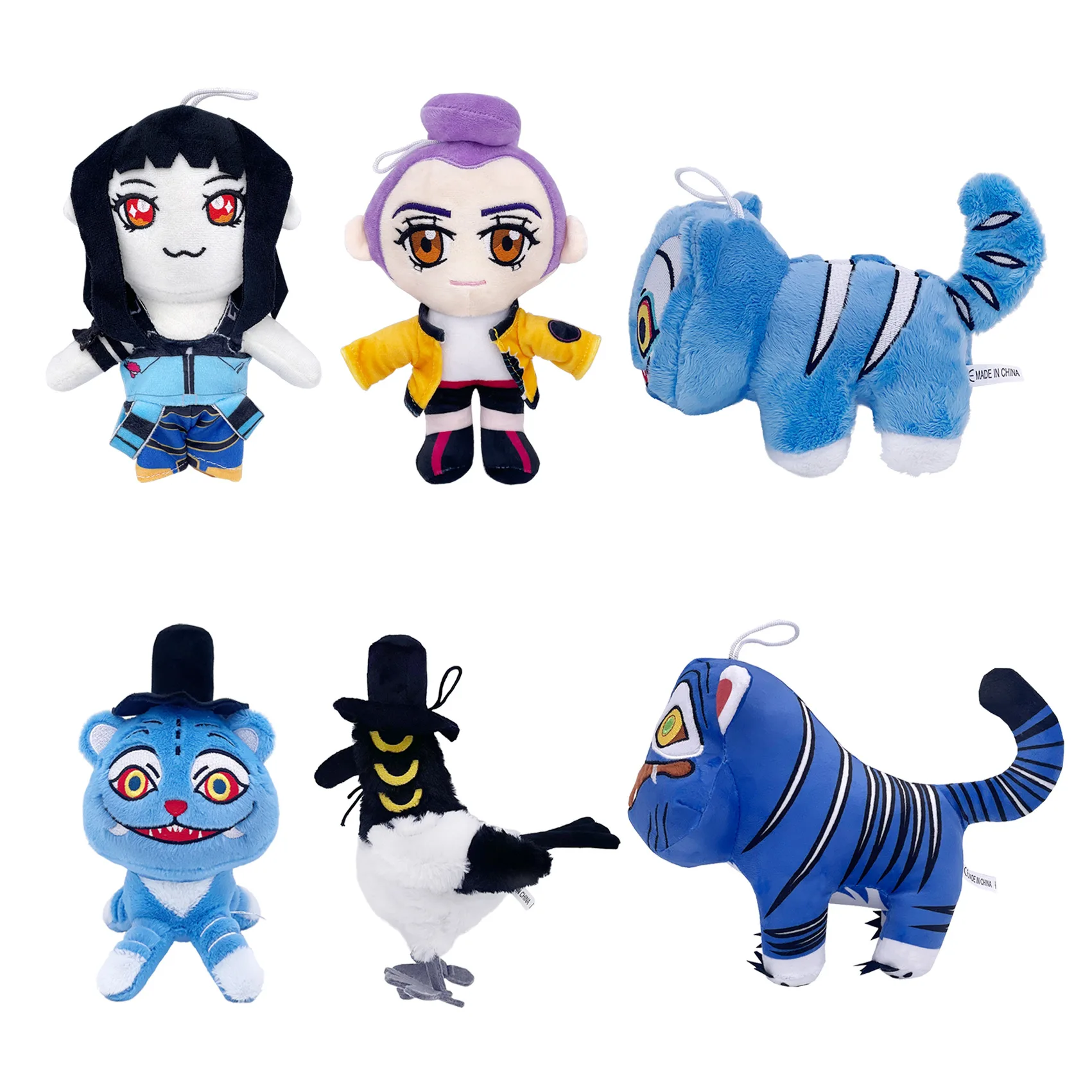 TreasuringU New Kpop Demon Plush Toys Game Hunters Tiger Stuffed Toy Doll Blue Tiger Animals Plushie Birthday Gifts
TreasuringU New Kpop Demon Plush Toys Game Hunters Tiger Stuffed Toy Doll Blue Tiger Animals Plushie Birthday Gifts