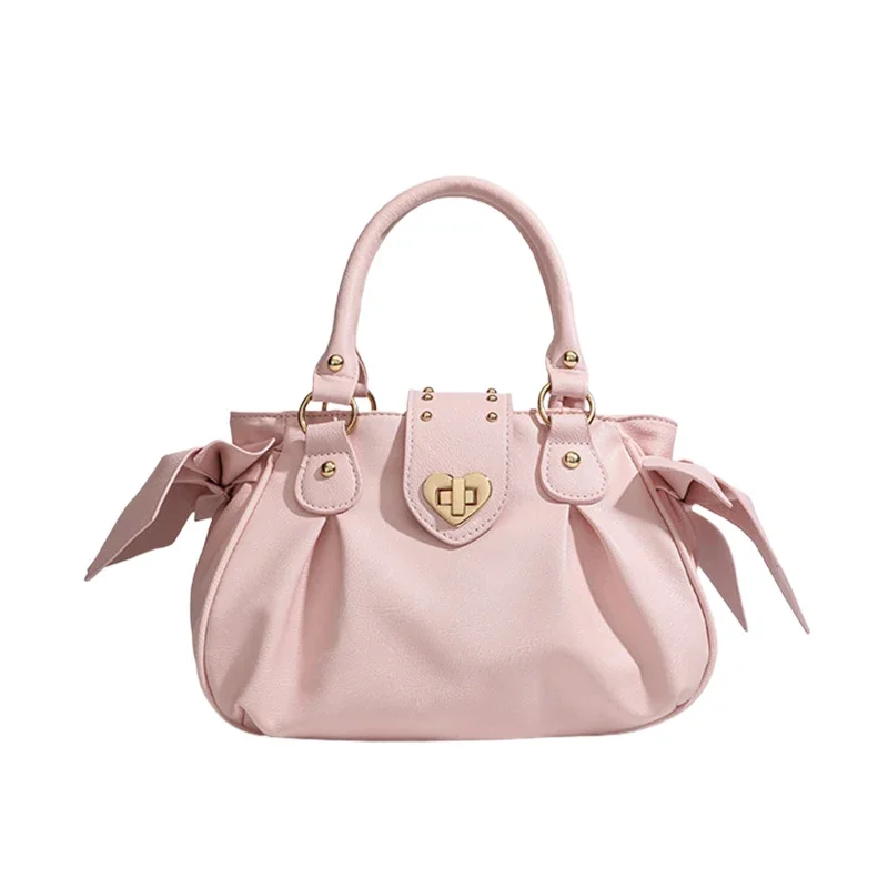 Harajuku Bow Pink Hand Bag Purse Women Japanese Style Soft Casual Crossbody Bag Ladies Sweet Cute Large Capacity Shoulder Bags
Harajuku Bow Pink Hand Bag Purse Women Japanese Style Soft Casual Crossbody Bag Ladies Sweet Cute Large Capacity Shoulder Bags
