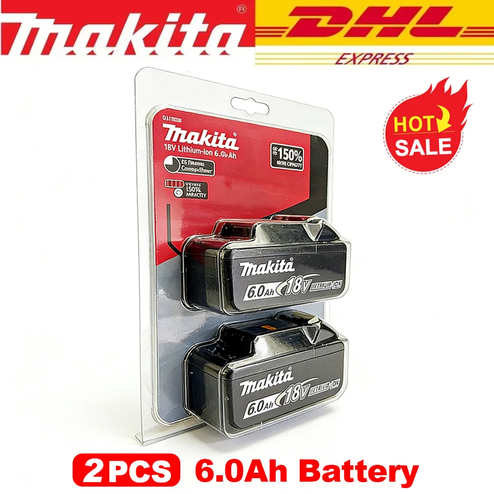 100% Original Makita battery,18V 6.0Ah rechargeable battery, replacing Makita BL1830B L1840B L1850B L1860B,power tool battery
100% Original Makita battery,18V 6.0Ah rechargeable battery, replacing Makita BL1830B L1840B L1850B L1860B,power tool battery