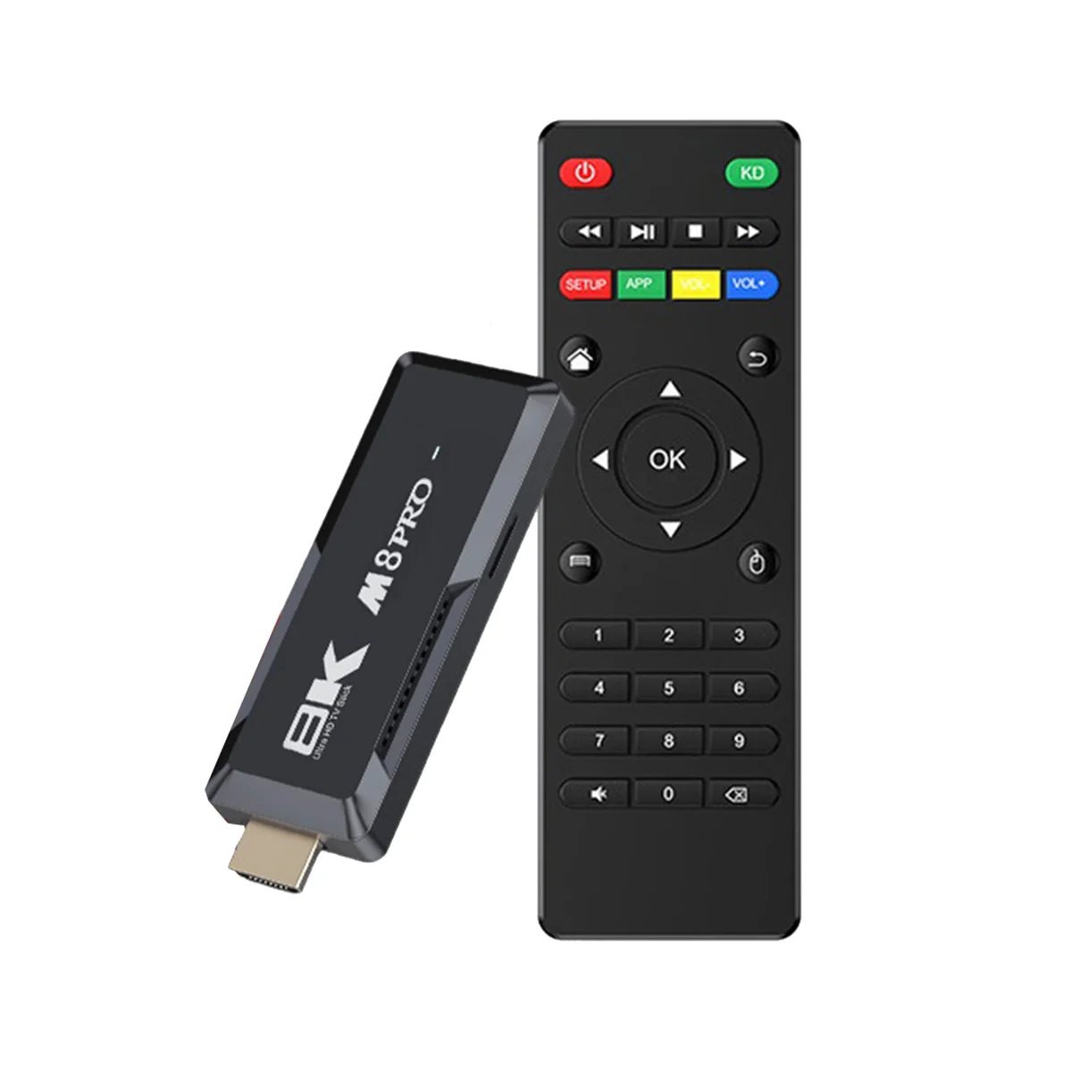M8 PRO TV Stick 1GB 8GB Android 12.1 Smart TV Box AIIwinner H313 2.4G+5G Dual Band WIFI Android Media Player
M8 PRO TV Stick 1GB 8GB Android 12.1 Smart TV Box AIIwinner H313 2.4G+5G Dual Band WIFI Android Media Player