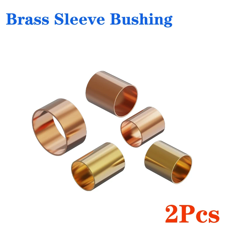 2Pcs Brass Sleeve Base Bushing Wall Thick 1mm OD 6/8/9/10/12/14/16/18/20-40mm Ring Sleeve Bearing Sleeve for DIY Length 6-40mm
2Pcs Brass Sleeve Base Bushing Wall Thick 1mm OD 6/8/9/10/12/14/16/18/20-40mm Ring Sleeve Bearing Sleeve for DIY Length 6-40mm