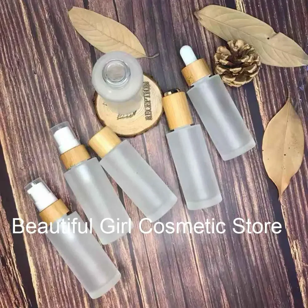 Nature eco-friendly custom bamboo lid frosted glass skincare cosmetic bottle bamboo skin care lotion bottle,cosmetic container
Nature eco-friendly custom bamboo lid frosted glass skincare cosmetic bottle bamboo skin care lotion bottle,cosmetic container