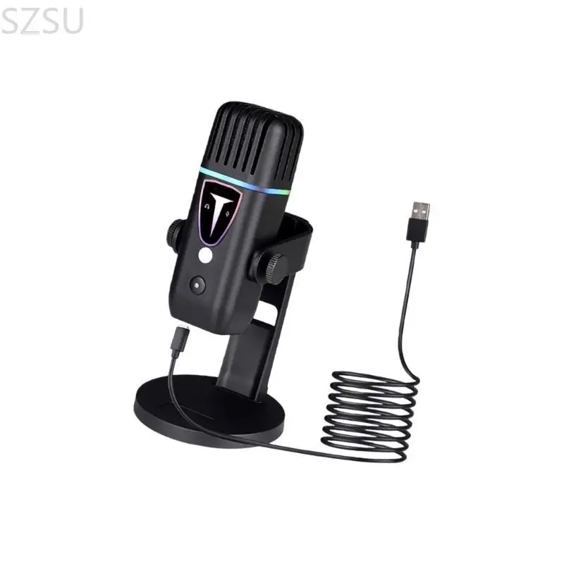 SZSU Condenser Microphone with Plug and Play USB High Sensitivity Capacitor and Noise Reduction Technology for Studio Recording
SZSU Condenser Microphone with Plug and Play USB High Sensitivity Capacitor and Noise Reduction Technology for Studio Recording