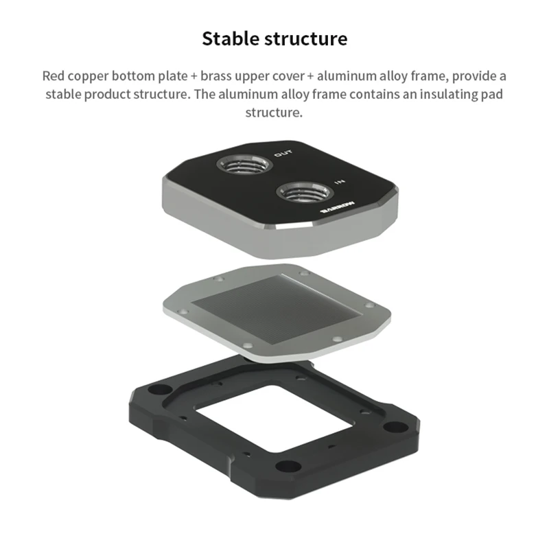 Barrow CPU Water Block For Intel Core Gen 12th 13th Processor Opening Cover Radiator G1/4" CPU Water Cooling Unit
Barrow CPU Water Block For Intel Core Gen 12th 13th Processor Opening Cover Radiator G1/4" CPU Water Cooling Unit