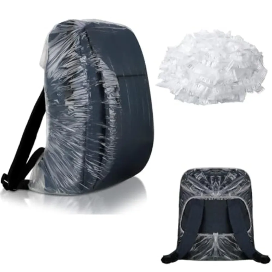 10 Pack Backpack Rain Cover Disposable Waterproof Cap Elastic Covers Protector Compact Raincoat Raincover for Outdoor Camping H
10 Pack Backpack Rain Cover Disposable Waterproof Cap Elastic Covers Protector Compact Raincoat Raincover for Outdoor Camping H